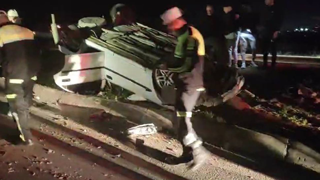 Lefkoşa’da kaza: 3 kişi yaralandı!