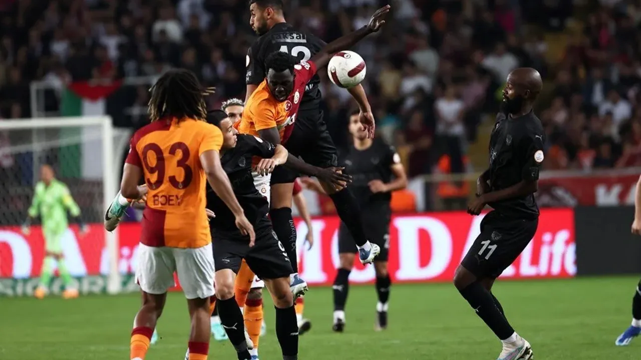 Seri sona erdi: Galatasaray, Hatayspor'a mağlup oldu