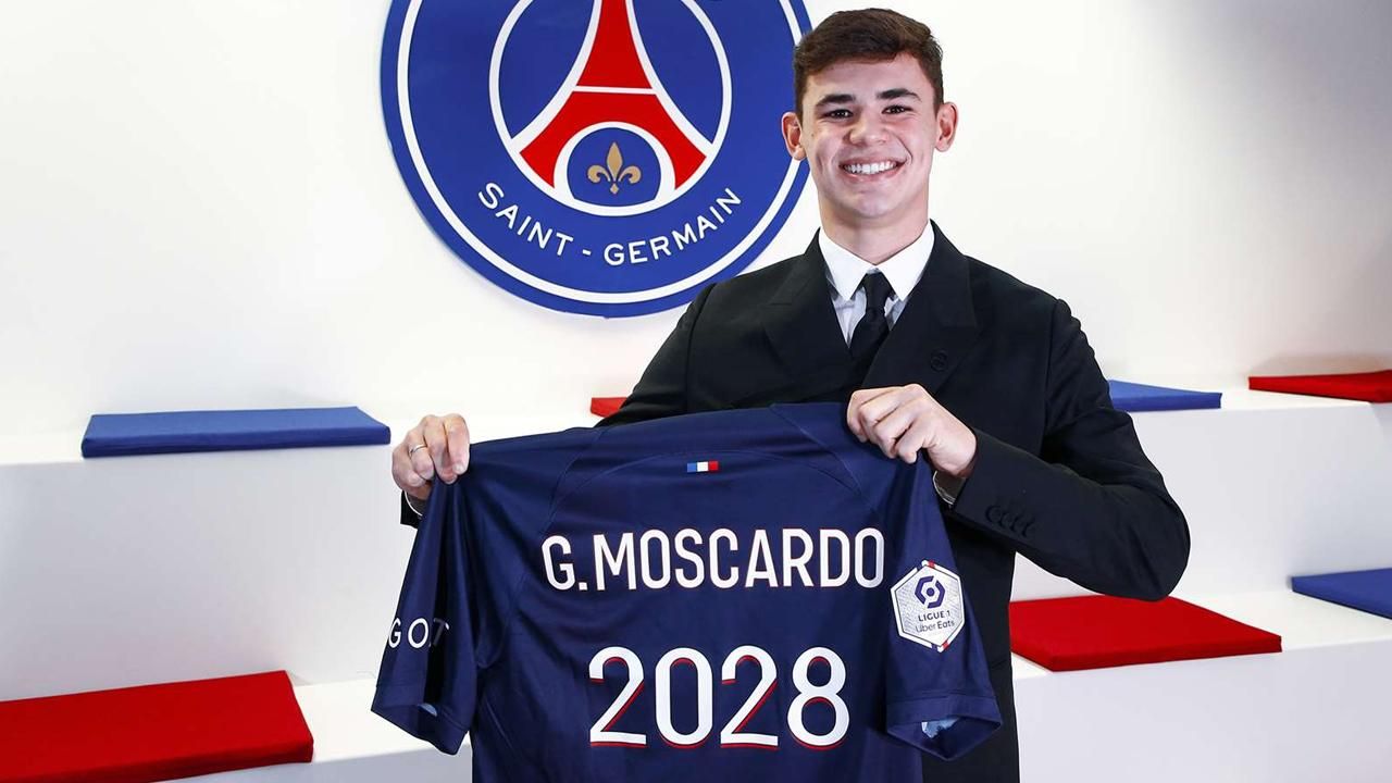 Paris Saint-Germain Gabriel Moscardo'yu transfer etti