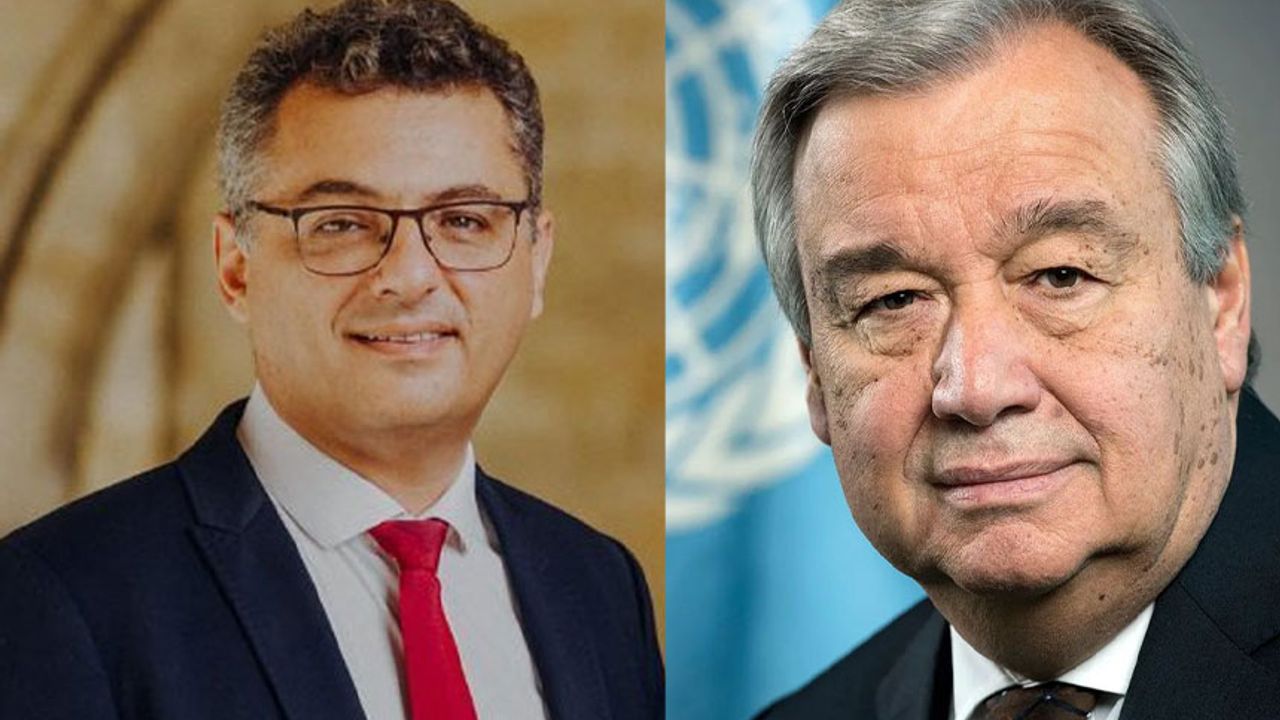 Guterres, Cumhurbaşkanı Erhürman'ı kutladı