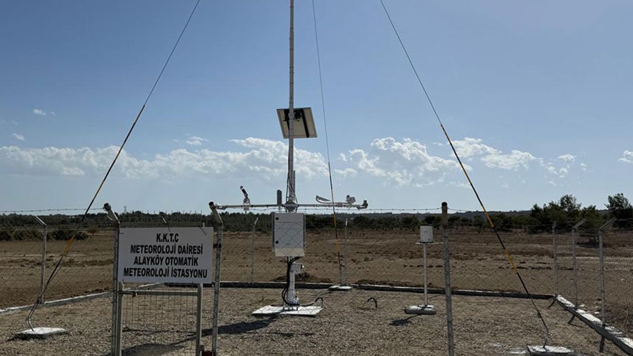 Yeni Otomatik Meteoroloji Gözlem İstasyonları (OMGİ) Devreye Alındı