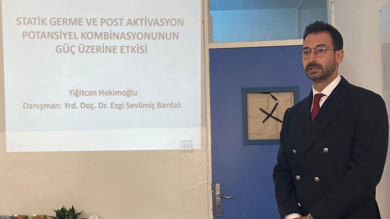 Milli Atletimiz YİĞİTCAN HEKİMOĞLU’NDAN BİR BAŞARI DA "AKADEMİK ALANDA"