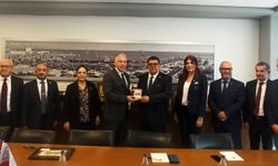 Maliye Bakanı Berova, Mersin Deniz Ticaret Odasını ziyaret etti