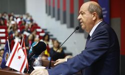 Tatar: “Bizim Türkiye ile yürüttüğümüz milli siyaset, Kıbrıs’ın kuzeyinde bir Türk devletidir”