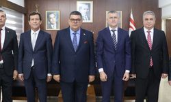 Maliye Bakanı Berova, Kuzey Kıbrıs Bankalar Birliği heyetini kabul etti...