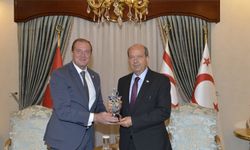 Cumhurbaşkanı Tatar, Türkiye Taekwondo Federasyonu Başkanı Şahin'i kabul etti