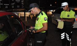 Trafik denetimlerinde 56 araç trafikten men edildi, iki sürücü tutuklandı