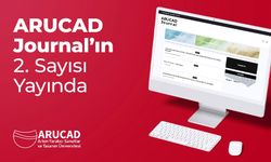 Arucad Journal’ın 2. Sayısı yayında