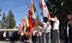 29 Ekim Cumhuriyet Bayramı... Lefkoşa’da Atatürk Anıtı'nda tören düzenlendi