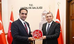 Gardiyanoğlu, Antalya Valiliği'ni ziyaret etti!