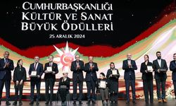 Cumhurbaşkanı Tatar, Türkiye Cumhurbaşkanlığı Kültür Sanat Büyük Ödülleri Töreni’ni izledi