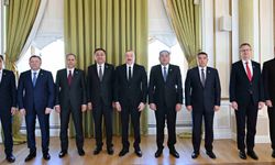 Aliyev, Dursun Oğuz'un da yer aldığı Türk devletlerinin içişleri bakanlarını kabul etti...