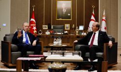 Erdoğan ve Tatar, Cumhurbaşkanlığı'nda bir araya geldi