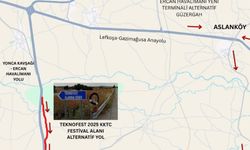 TEKNOFEST 2025 KKTC için alternatif güzergah oluşturuldu