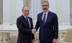 Hakan Fidan, Rusya Devlet Başkanı Putin ile görüştü