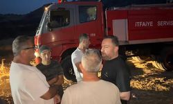 Bakan Çavuş, yangın bölgesinde incelemelerde bulundu