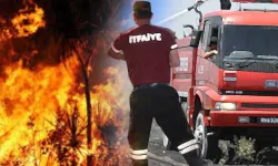 Mehmetçik'te arazi, Lefkoşa-Mağusa yolunda araç yandı...