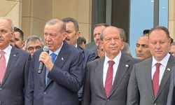 Erdoğan: Cumhuriyet yerleşkesi Kıbrıs Türk halkının kararlığının sembolüdür
