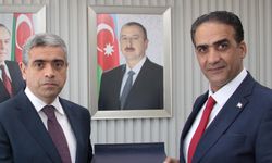 Gardiyanoğlu, Anar Aliyev ile bir araya geldi