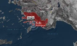 Marmaris'te deprem: 1 ölü 69 yaralı