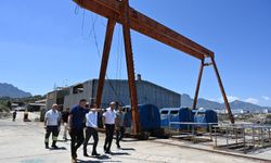 Uzun ve Aydın’dan Teknecik ile Girne Bölge Amirliği'ne ziyaret