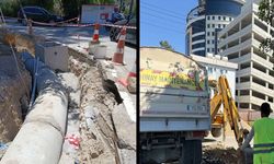 Dereboyu’nda altyapı ve kaldırım çalışmaları hız kazanıyor