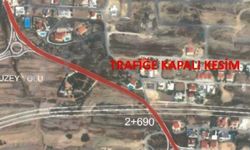 Gönyeli-Boğaz yolu pazartesi gününe kadar trafiğe kapalı