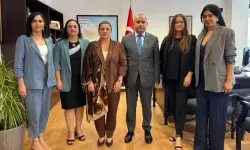 İş Kadınları Derneği’nden Büyükelçi Başçeri’ye ziyaret