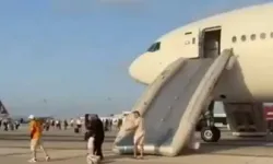 THY uçağında korku dolu anlar! Slide'ları açarak acil iniş yaptı