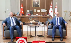 Cumhurbaşkanı Tatar, Değirmenlik-Akıncılar Belediye Başkanı Karavezirler’i kabul etti