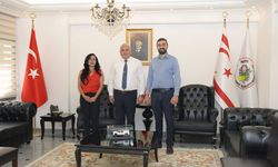 İş Sağlığı ve Güvenliği Uzmanları Birliği’nden Sivil Savunma Teşkilatı Başkanı Karaca’ya ziyaret