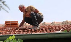 Evin çatısına roket düştü! "Yıldırım düştü sandık"