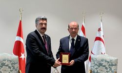 Cumhurbaşkanı Tatar, HAVELSAN yetkililerini kabul etti