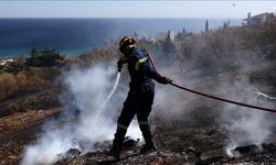 Yunanistan'da orman yangınları nedeniyle bazı yerleşim alanları boşaltıldı