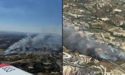 Omodos bölgesindeki yangın kontrol altında