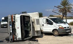 Yenierenköy-Dipkarpaz ana yolunda kaza… 1 yaralı!
