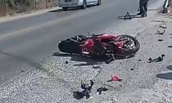 İskele-Ercan yolunda kaza... Motosiklet sürücüsü yaralandı