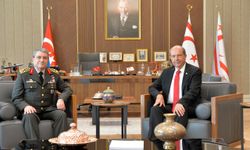 Tatar, Türkiye Genelkurmay Başkanı Bayraktaroğlu’nu kabul etti