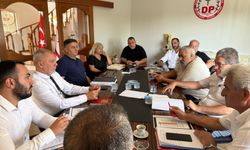 DP'de ilçe başkanları toplandı: Cumhurbaşkanlığı seçim programı ele alındı