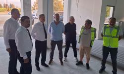 Savaşan: Başbakan Üstel, Güzelyurt Hastanesi inşaatını yakinen takip ediyor