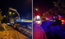Bir gecede iki kaza!