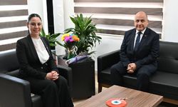 Başçeri’den Girne Kaymakamı Gürler’e ziyaret