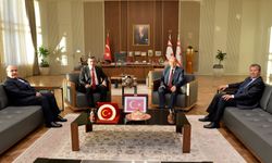 Cumhurbaşkanı Tatar, Yılmaz'ı kabul etti