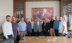 Başçeri, Mehmetçik Büyükkonuk Belediye Başkanı Tuğlu’yu ziyaret etti
