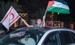 Lefkoşa'da Gazze ile dayanışma konvoyu düzenlendi