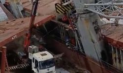 Tuzla'da gemi yan yattı: 1 işçi öldü