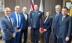 Polis Genel Müdürü Adalıer Dış Basın Birliği’ni kabul etti