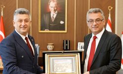 Cumhurbaşkanı Tufan Erhürman, Sivil Savunma Teşkilatı Başkanını kabul etti