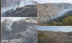 Baf’ta çıkan büyük yangın kontrol altına alındı