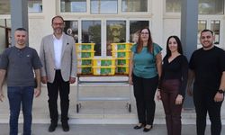 İskele Belediyesi, Şehit İlker Karter İlkokulu’na Lego Spike seti hibe etti